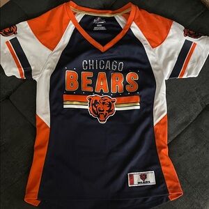 Majestic Chicago Bears Women's Jersey - Navy, Orange, White